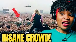 16 MILLION PEOPLE First time hearing METALLICA Enter Sandman Live MOSCOW 1991 Reaction [upl. by Petuu309]