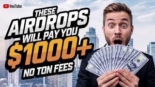 Earn 2001000 On These 5 Airdrops Without Paying Ton fees or Telegram Stars  Top Legit Airdrops [upl. by Marwin]