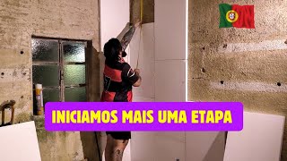 COMEÇAMOS A COLOCAR O ISOLAMENTO DO QUARTO [upl. by Iturhs]