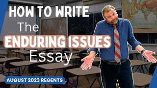 How to Write the Enduring Issues Essay  2024 Edition [upl. by Amie]