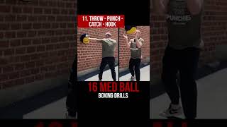 16 Med Ball Boxing Drills shorts [upl. by Annair813]