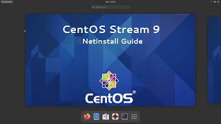 CentOS Stream 9 Full Install Guide Netinstall [upl. by Anavi]