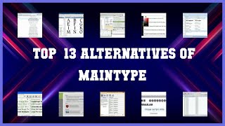 MainType  Top 13 Alternatives of MainType [upl. by Cerys]