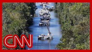 Officials on the ground describe devastation left in Hurricane Helene’s path [upl. by Attolrahc384]