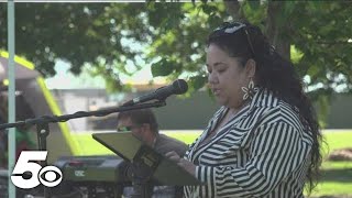 Marshallese community celebrates May Day in Springdale [upl. by Frymire]