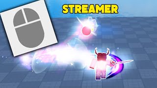 AUTO CLICKING On STREAMERS in Roblox Blade Ball PT2 [upl. by Ayhdnas]