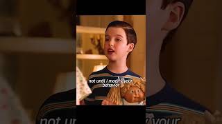 Sheldon cooper spoken English English sentence English practice shortsvideo movie education [upl. by Trik]