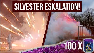 100 BATTERIEN auf SCHLAG Familiäre Silvester Action  SILVESTER VLOG [upl. by Batchelor53]