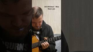 Ad Infinitum  New Dawn intro raw practice jam session adinfinitum chapterIII practice [upl. by Llerrad746]