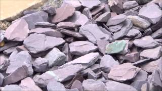 Plum Slate Chippings [upl. by Kohsa]