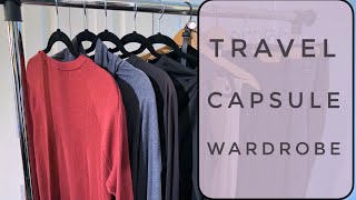 How to pack a Travel Capsule Wardrobe  Fall Edition [upl. by Web652]