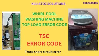 whirlpool top load washing machine error code [upl. by Whitby]