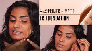 Lakme primer matte foundation Swatches C 390 Cool cocoaw320 warm caramel swatches on dusky skin [upl. by Grantham]