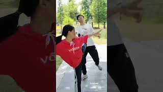 chinese kung fu fight scenes kungfu martialarts karategirl [upl. by Llenrep]