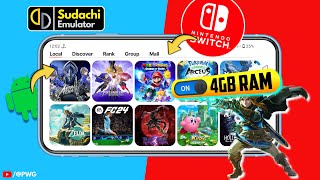 How to setup Sudachi Emulator on Android  New Nintendo Switch Emulator [upl. by Hsejar]