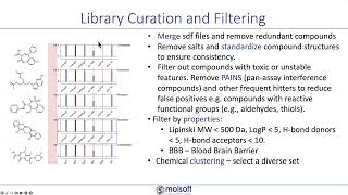 Preparing Chemical Libraries for Virtual Ligand Screening [upl. by Erialb]