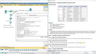 PKT 8133  Configuring DHCP Using Cisco IOS [upl. by Cyd]