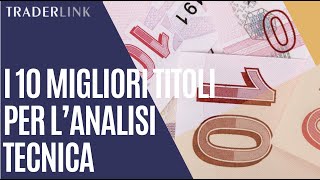 I 10 migliori titoli per l’analisi tecnica [upl. by Esiled]