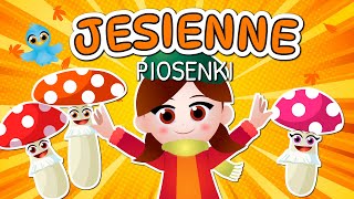 Jesienne piosenki dla dzieci 🧡🧡🧡 [upl. by Leelaj]