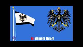 The royal anthem of Kingdom of Prussia from 1795 to 1918quotHeil dir im Siegerkranzquot [upl. by Trinl]