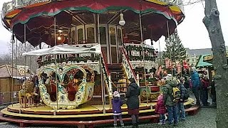 Erfurt  Weihnachtsmarkt auf dem Domplatz [upl. by Chantalle658]