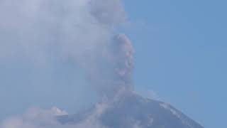 Mount Etna eruption 20072021 [upl. by Darci]