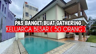 LEMBANG ADA AJA NIH VILLA KAPASITAS BESAR  VILLA BAGASTA ISTANA BUNGA [upl. by Doy]