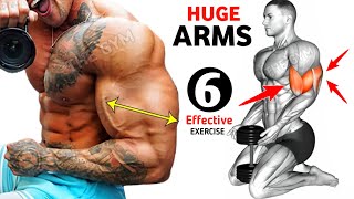 Biceps and Triceps workout at gym  6 effective exercises [upl. by Candra]