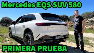 Mercedes EQS SUV 580 2023 PREMIUM 7 plazas REVISIÓN a FONDO y PRUEBA de conducción MOTORK [upl. by Harvard109]