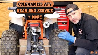 TAO TAO ATV Issues amp Howto Tighten Chain  More pt2 [upl. by Fein323]