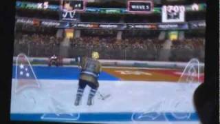 Icebreaker Hockey iPhone Gameplay Review  AppSpycom [upl. by Adneral]