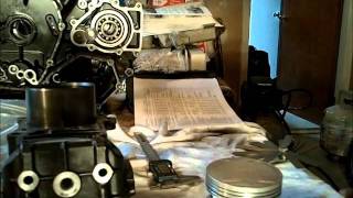 1985 Kawasaki VN750 Engine Rebuild  pt10 [upl. by Tobye150]