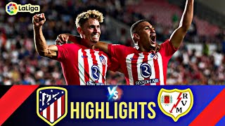 Rayo Vallecano VS Atletico Madrid  Highlights  Spain Laliga  23 September 2024 [upl. by Eissed]