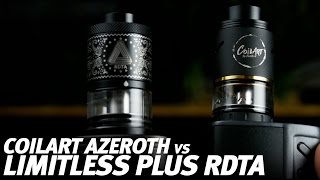 Limitless Plus VS CoilArt Azeroth  Сравнение RDTA [upl. by Nylahsoj]