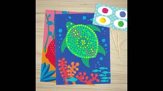 Pointillismus DJECO  Kreativset [upl. by Haskel]