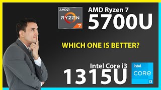 AMD Ryzen 7 5700U vs INTEL Core i3 1315U Technical Comparison [upl. by Napas]