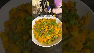 Diet Veggies 😋Recipe38 food recipe indianfood cooking shorts youtubeshorts [upl. by Rexfourd440]