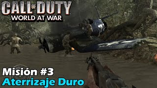 Call of Duty World at War  Misión 3  Aterrizaje Duro 1080p  Xbox One [upl. by Profant27]