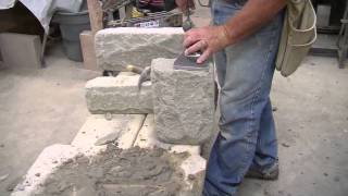 Site Cutting Arriscraft Building Stone [upl. by Rabka]