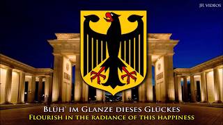 National Anthem of Germany DEEN lyrics  Deutsche Nationalhymne [upl. by Abihsat]