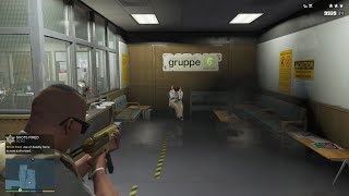 GTA 5  Gruppe Sechs HQ Massacre  Six Star Escape [upl. by Gusti]