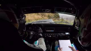 ONBOARD Craig Breen  Killarney Historic Rally  SS Molls Gap  Ford Escort MKII [upl. by Fabrianne786]