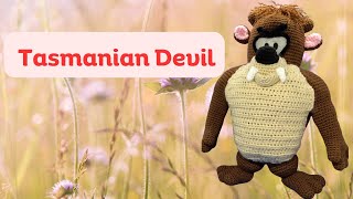 Unleash Your Wild Side With A Crocheted Tasmanian Devil [upl. by Alesram]