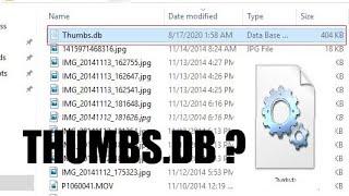 Tidak Bisa Hapus Thumbsdb Ini cara Hilangkan Thumbs db di Windows 11  10 [upl. by Aniahs669]