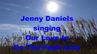 Our Love Is On The Faultline Crystal Gayle 80s Pop Music Song Jenny Daniels Cover [upl. by Lladnek352]