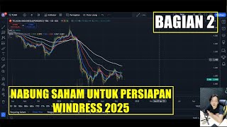 BAGIAN 2  Nabung saham TLKM persiapan windress 2025 mumpung harga diskon [upl. by Negam]