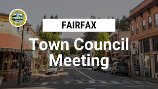 Fairfax Town Council October 16 2024 [upl. by Dyer]