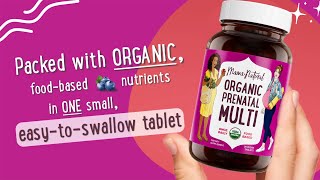 Introducing the Mama Natural Prenatal Multivitamin [upl. by Repmek461]