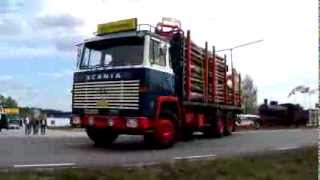 Scania 140 v8 sound [upl. by Nessej]