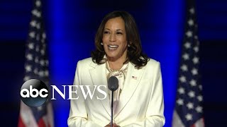 Vice Presidentelect Kamala Harris delivers speech ahead of Joe Biden [upl. by Suzi192]